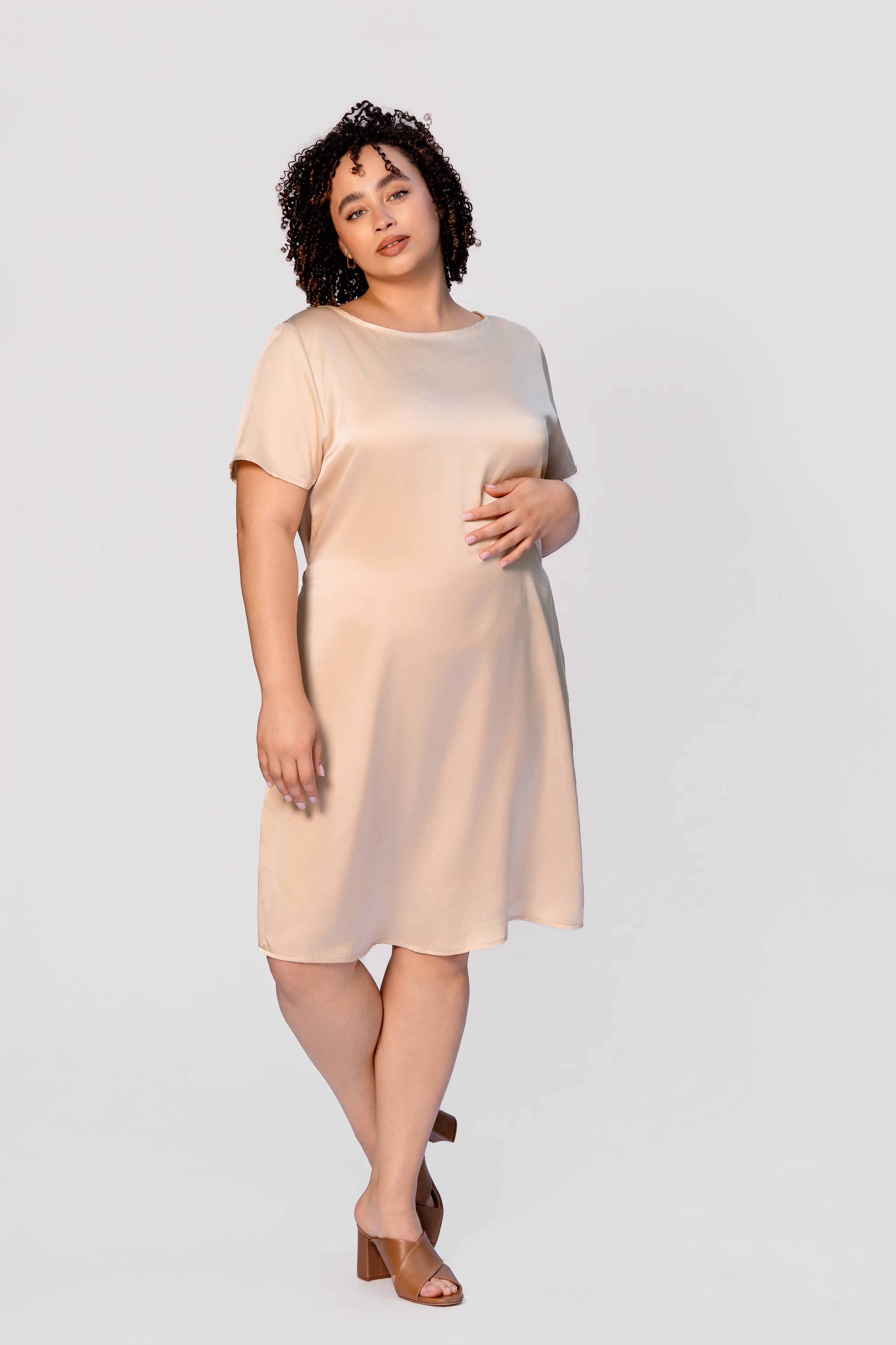 Silk Shift Dress – Sonoma Shift | Flora Prisma